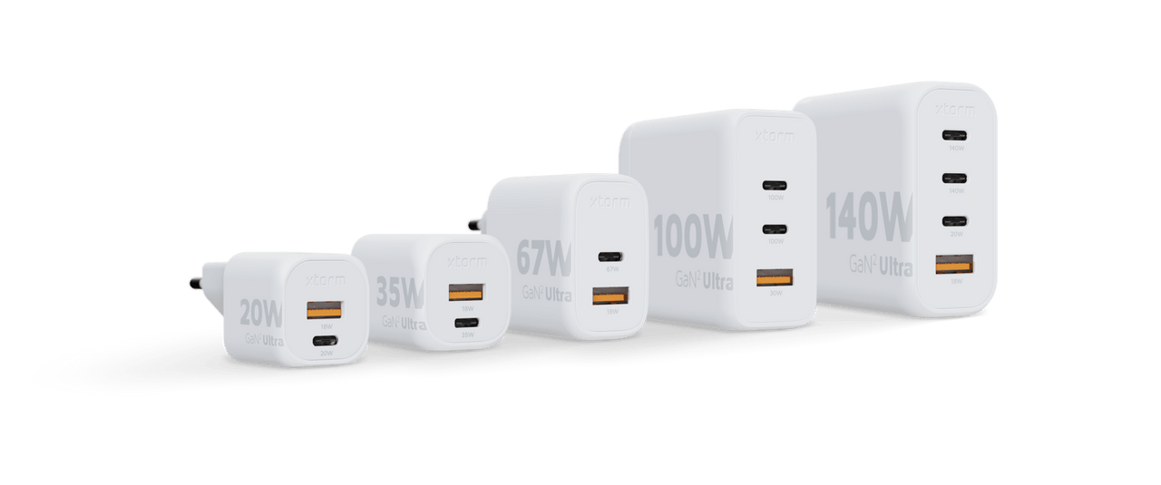 20W GaN2 Ultra Wall Charger - Xtorm EU