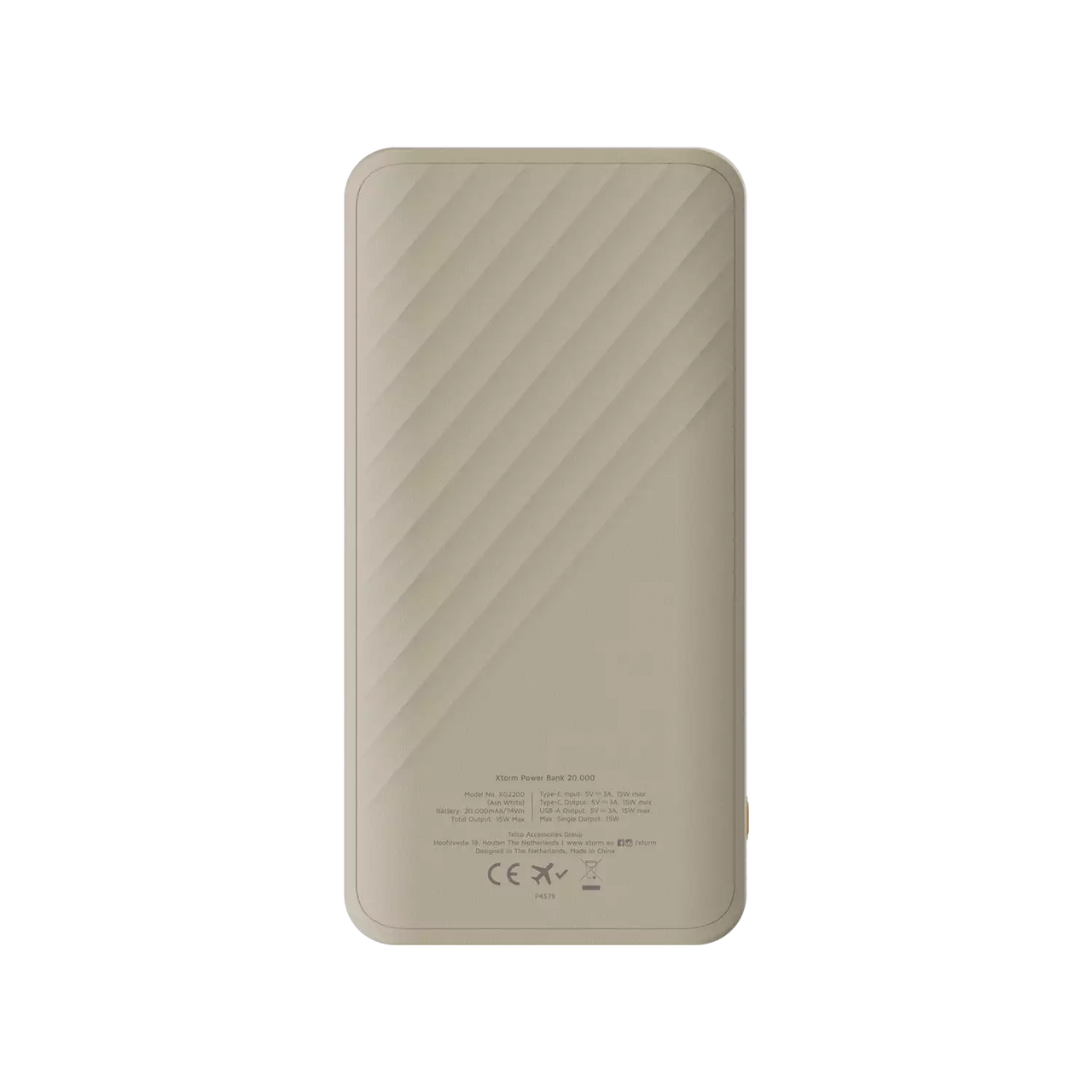 Power Bank Go2 20000mAh Clay